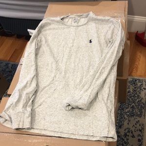 Long sleeve polo shirt